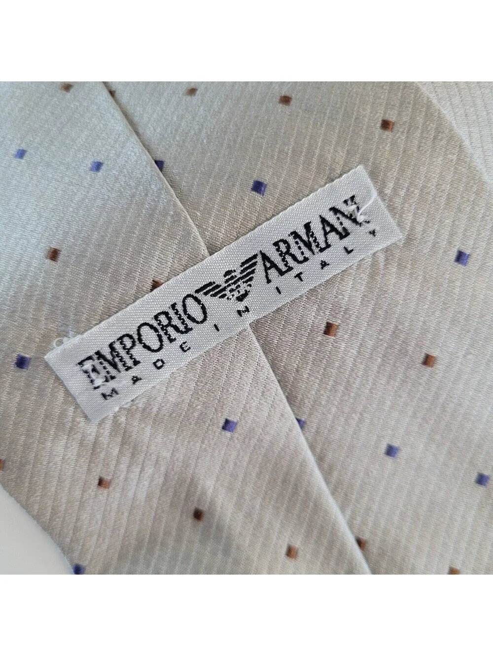 Emporio Armani Men's Silk Tie 3.75